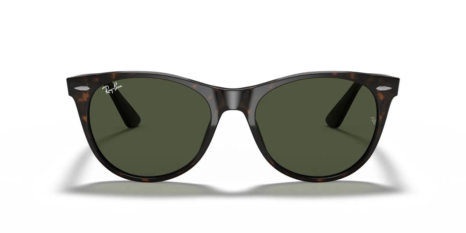 Ray-Ban Wayfarer Ii 2185 Sunglasses - Havana On Trasparent Light Bro - view 5